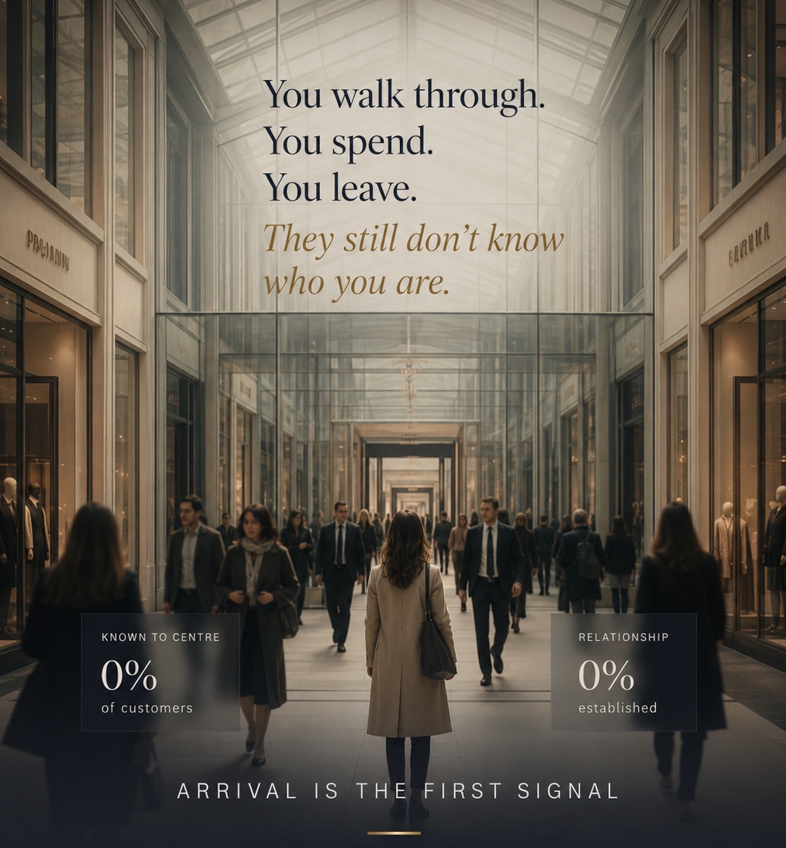 Arrival is the first signal